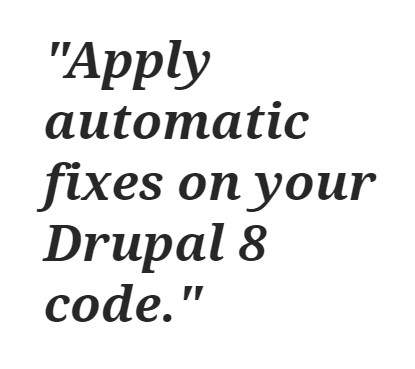 Drupal 8 to Drupal 9 upgrade-Drupal-Rector- apply automatic fixes